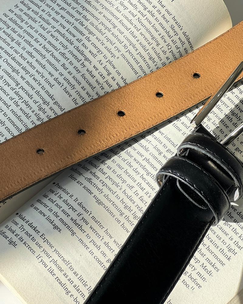 کمربند مشکی مردونه کد 26778