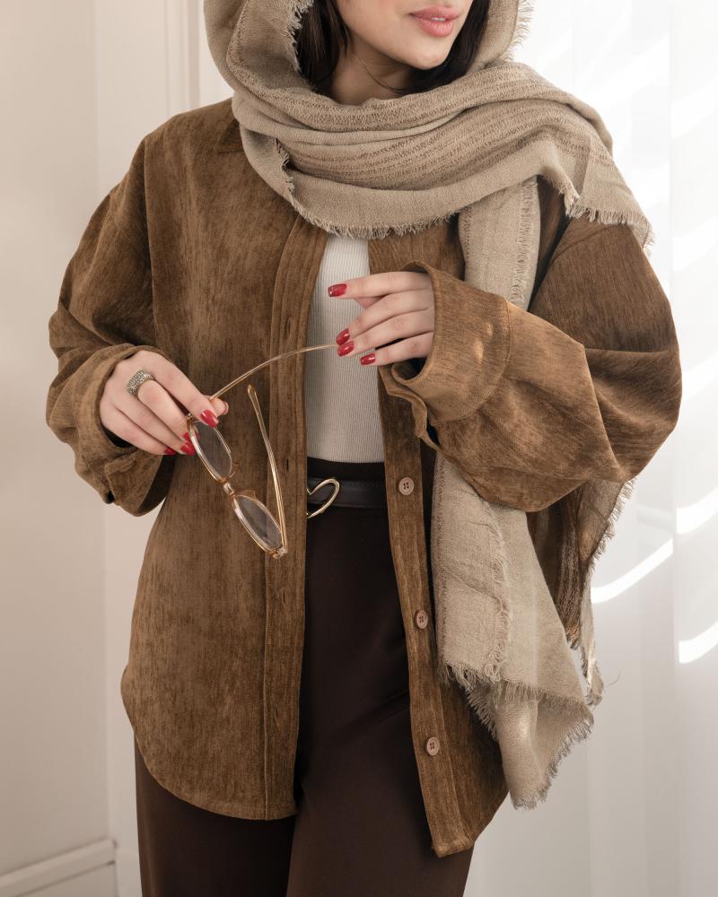 شومیز پاییزه شانل کد 25761