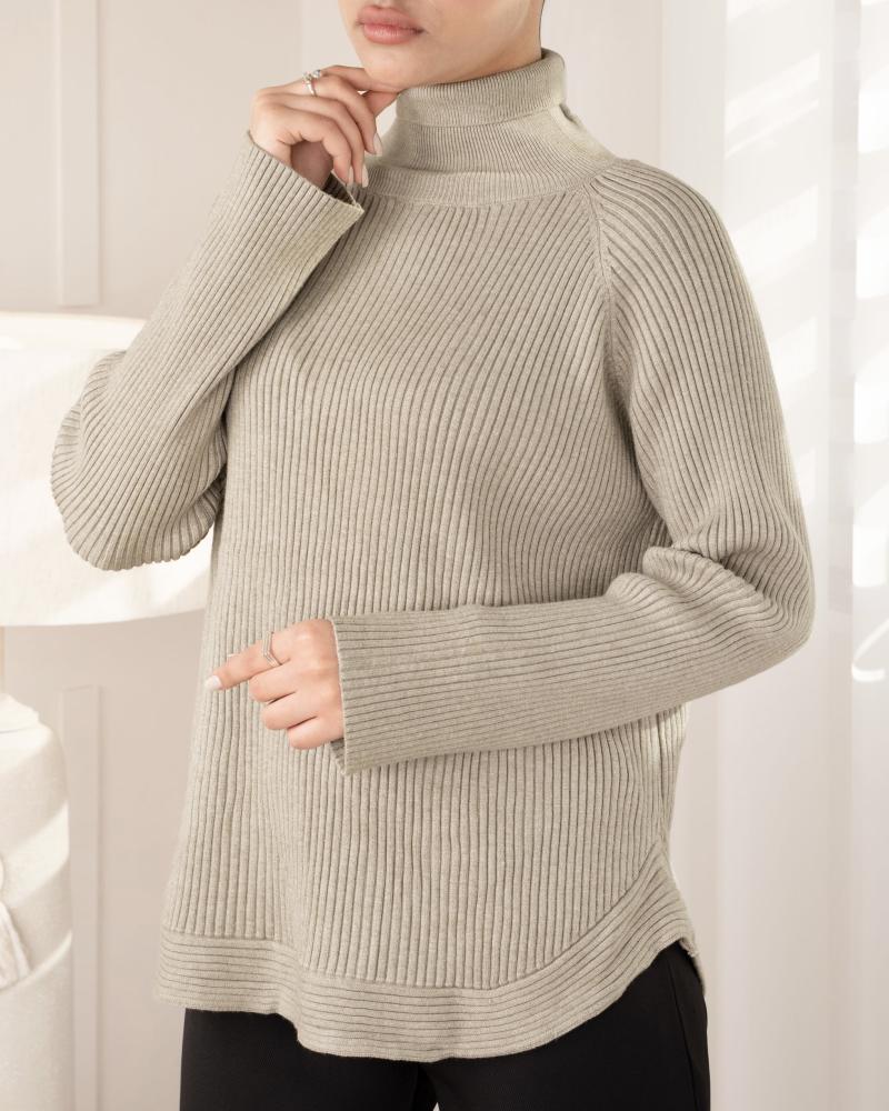 بافت وارداتی یقه اسکی کد 25967