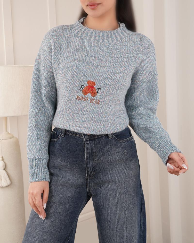 بلوز بافت تدی کد 26754