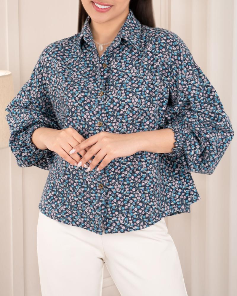 شومیز طرحدار یونا کد 26982