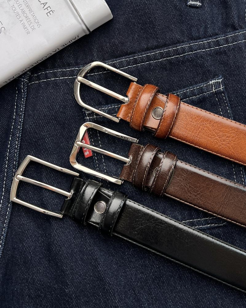 کمربند چرم مردانه کد 26946