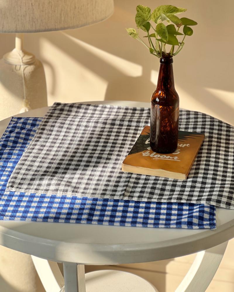 دستمال نخ چهارخونه کد 27009