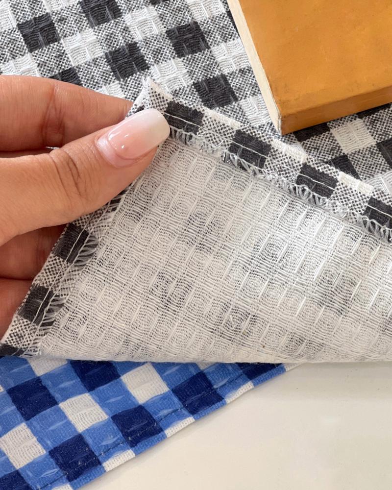 دستمال نخ چهارخونه کد 27009