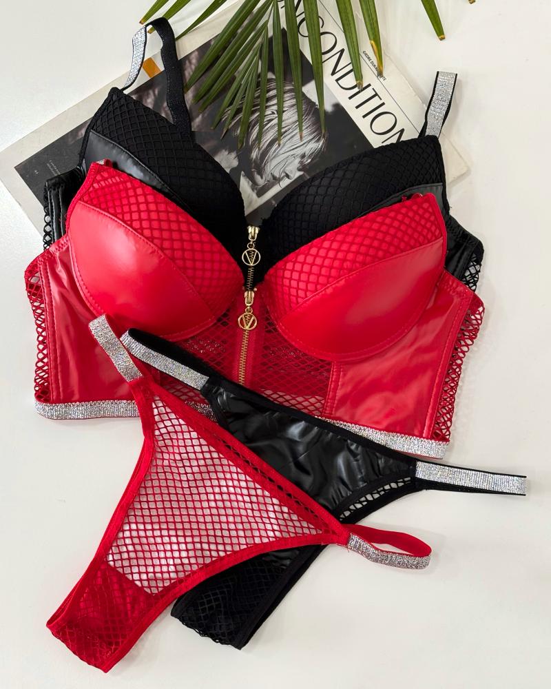 ست جلو زیپ آترینا کد 25874