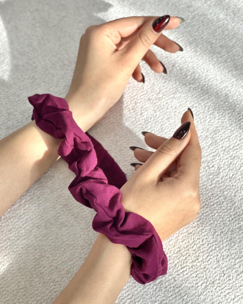 اسکرانچی ساده ساتین کد 27121