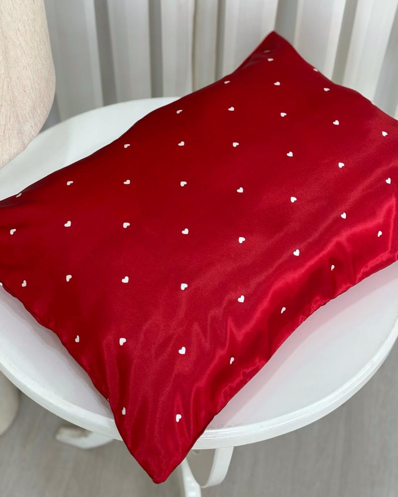 روبالشتی ساتن قلبی کد 26238