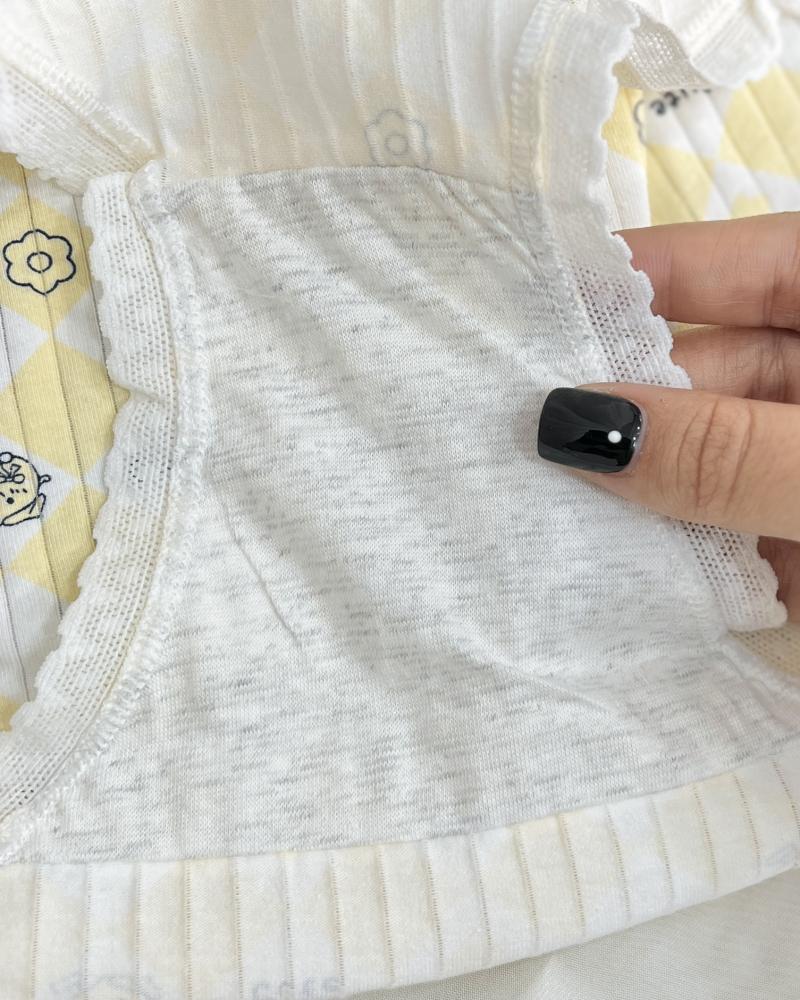 شورت طرح لوزی CUTE کد 25721