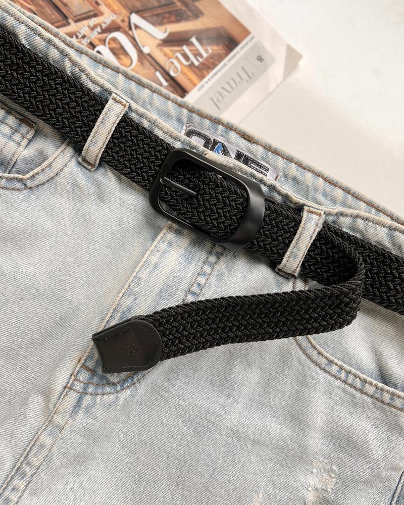 کمربند کنفی مشکی کد 27185