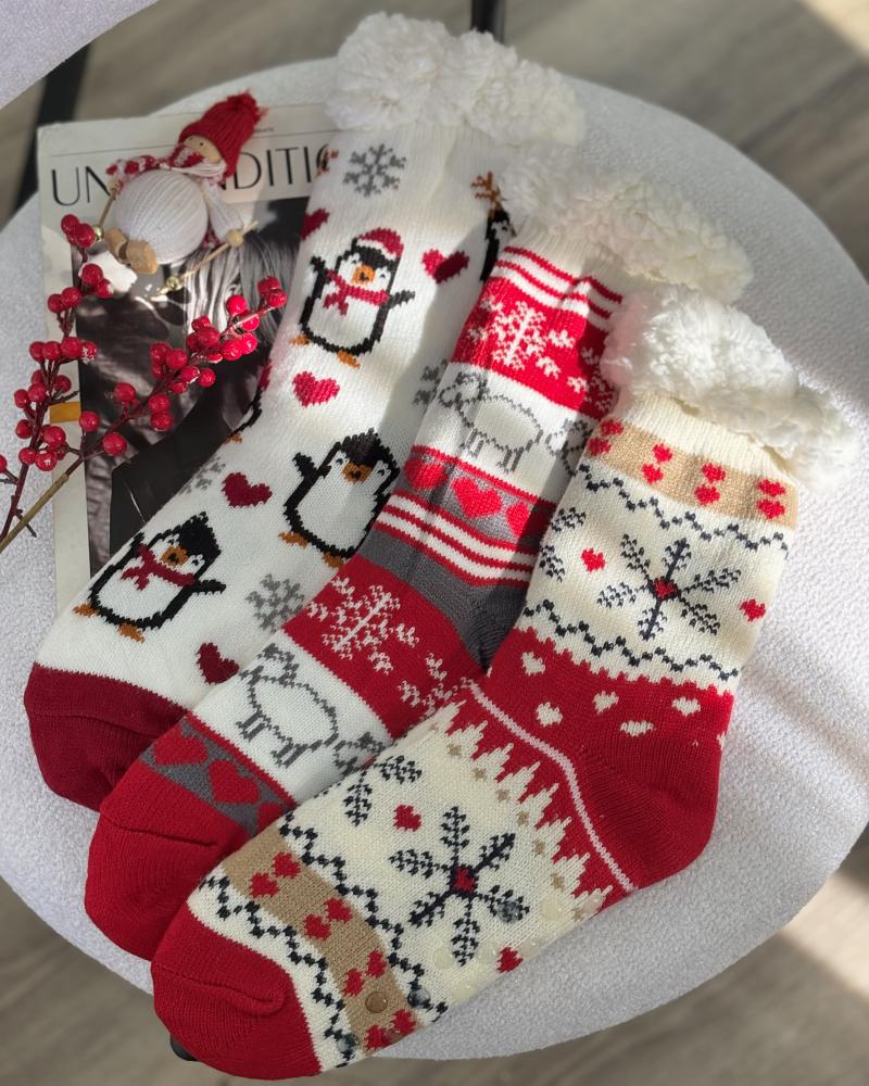 پاپوش بافت کریسمس کد 26249