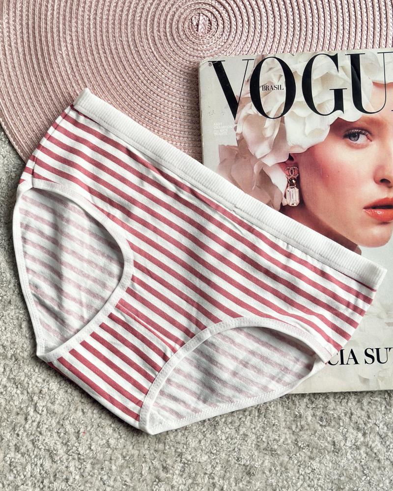 شورت راه راه نخ و پنبه کد 27240