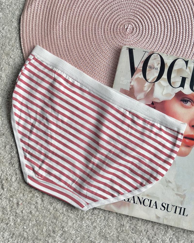 شورت راه راه نخ و پنبه کد 27240