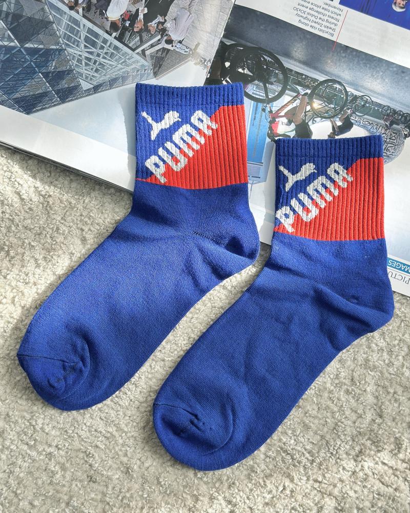 جوراب مردونه آبی کاربنی کد 27274