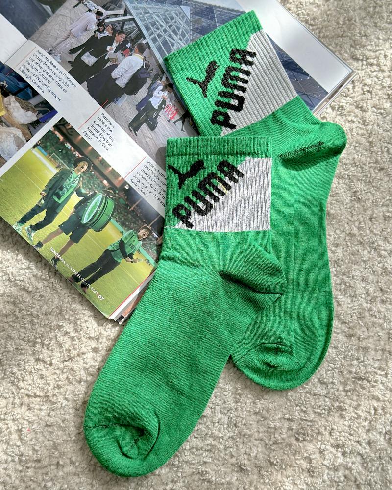 جوراب مردانه سبز کد 27276