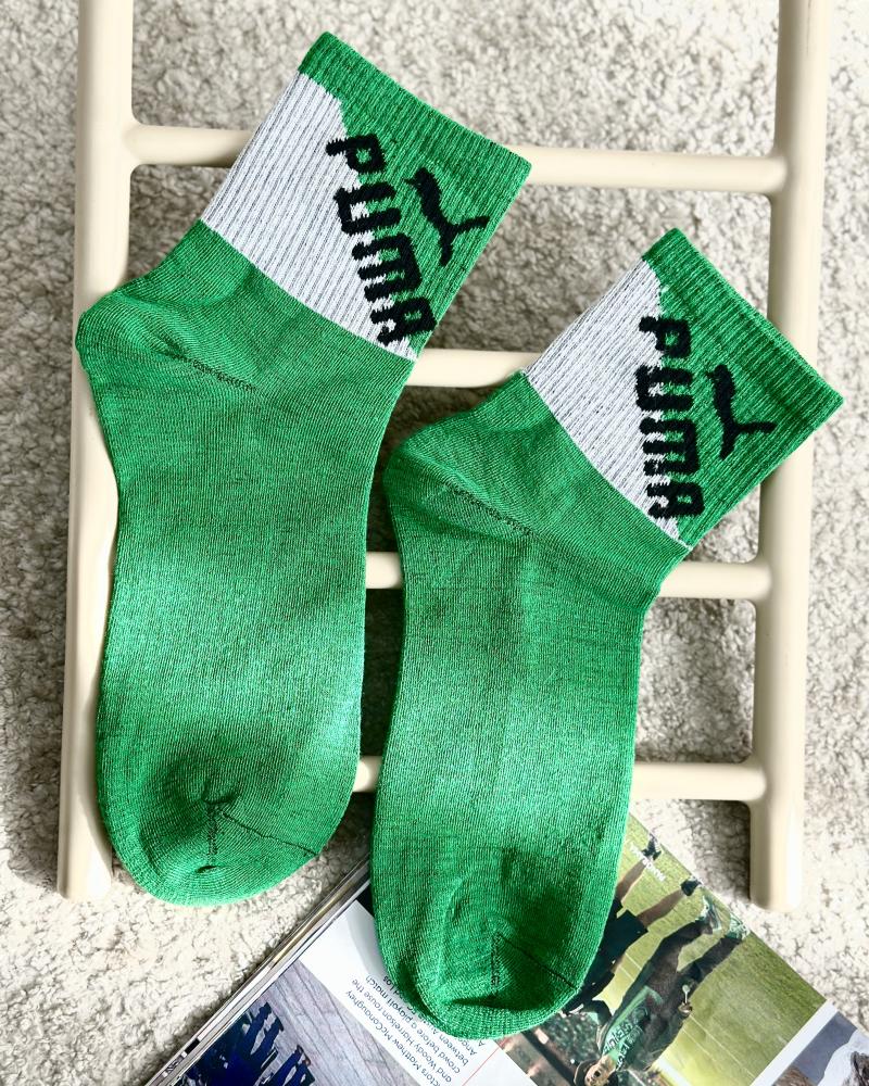 جوراب مردانه سبز کد 27276