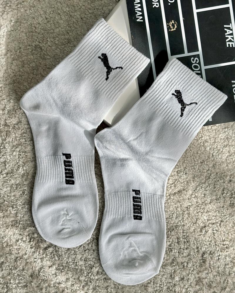 جوراب پوما سفید کد 27259