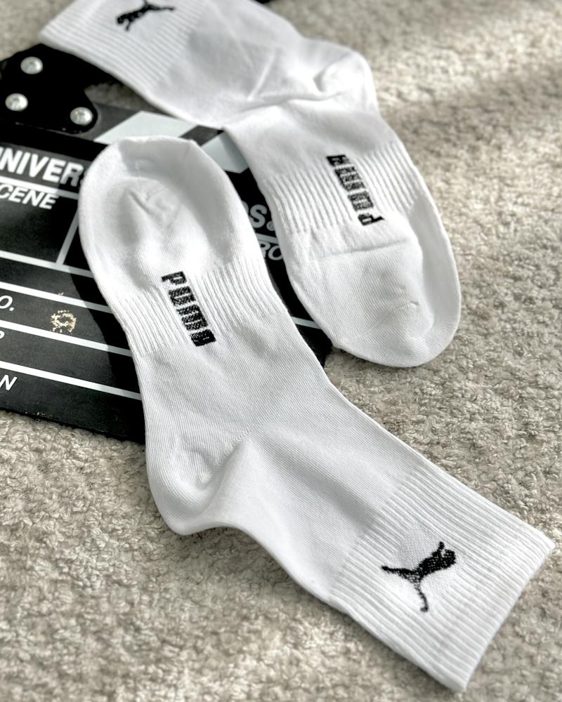 جوراب پوما سفید کد 27259