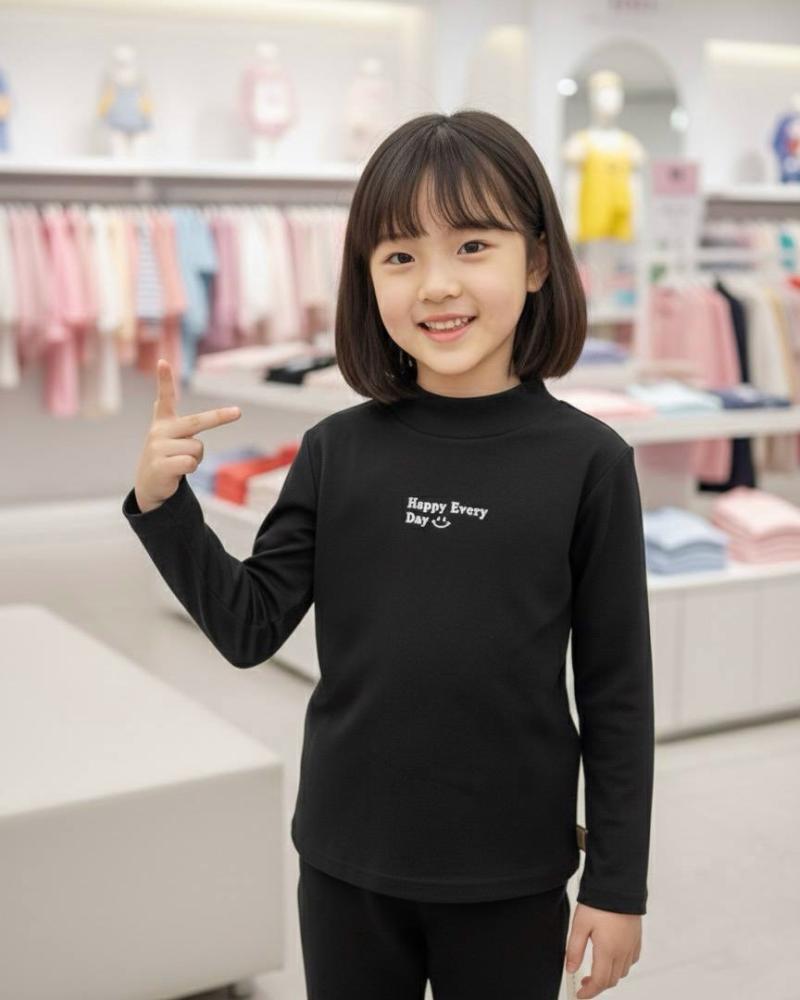 بلوز مشکی اسپرت ( کودک ) کد 26258