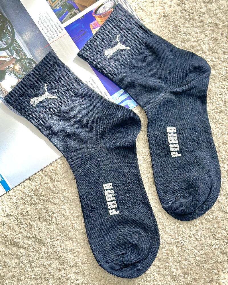 جوراب پوما سرمه ایی کد 27258