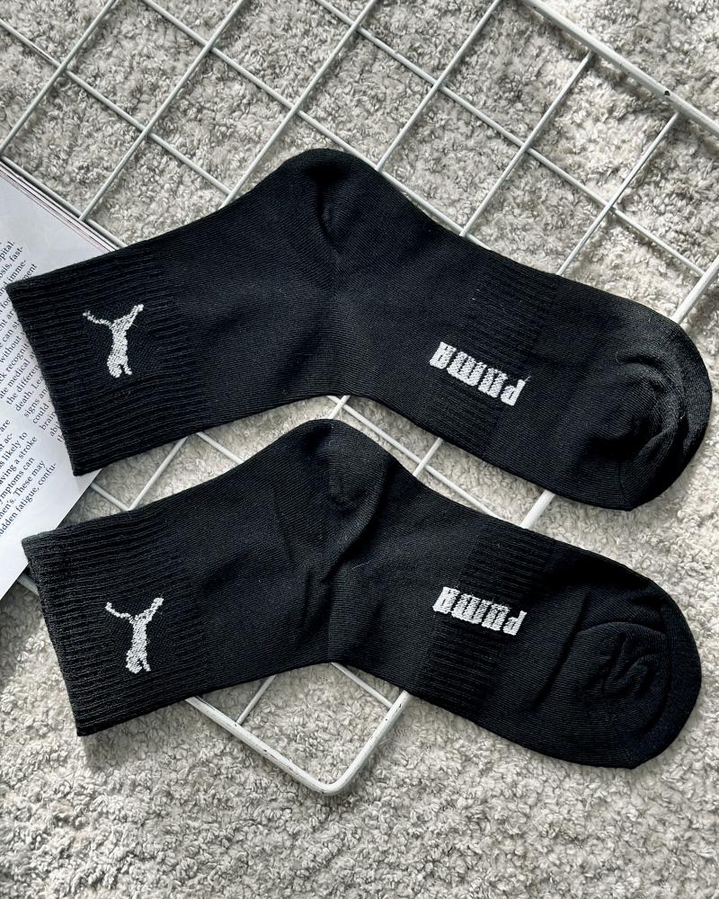 جوراب پوما مشکی کد 27256