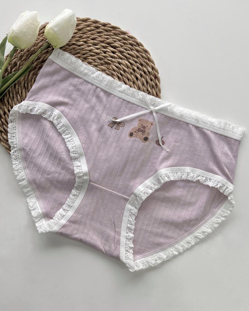 شورت خرسی نخ و پنبه کد 27238