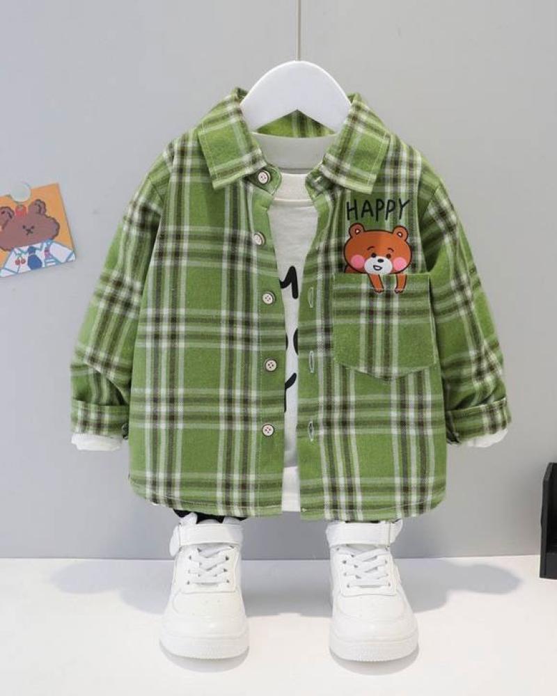 پیراهن چهارخونه تدی ( کودک ) کد 26290