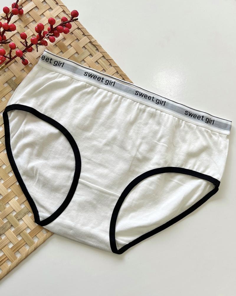 شورت نخ و پنبه سفید کد 27243