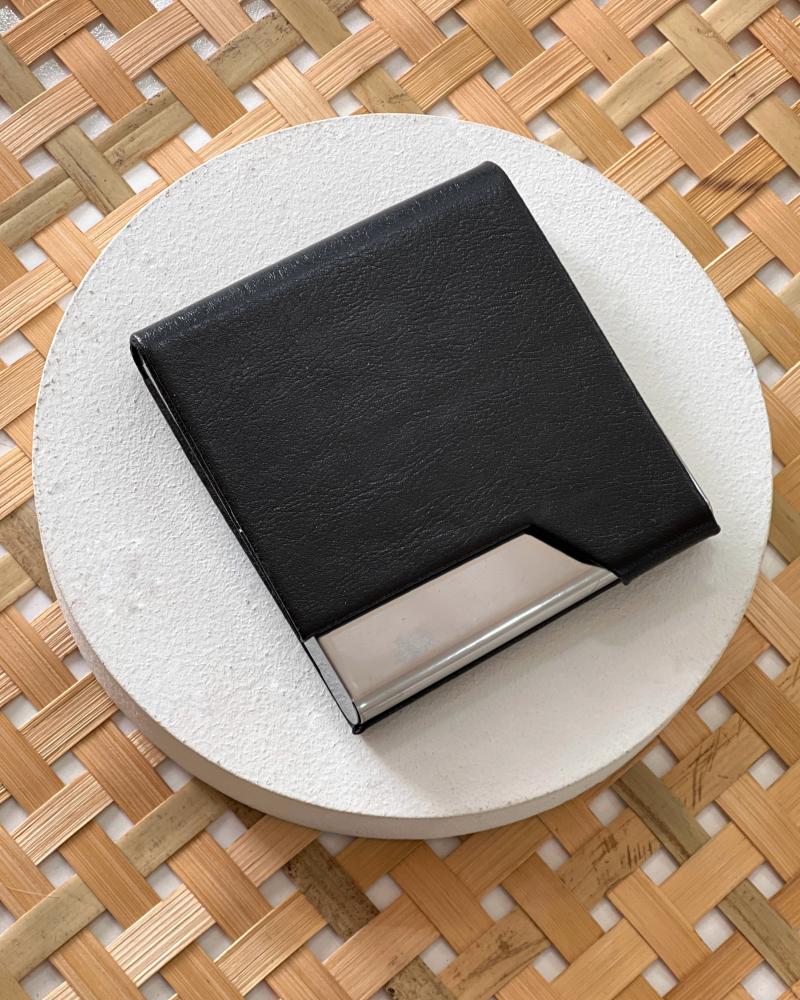 جاسیگاری چرم مشکی کد 27267