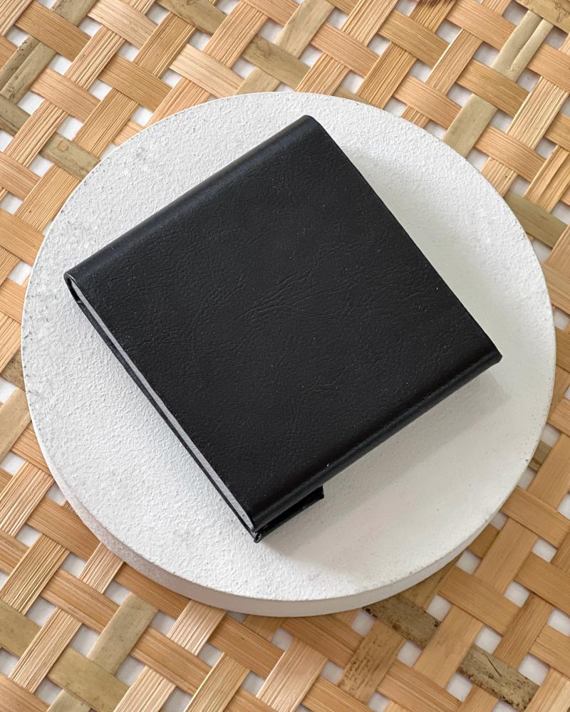 جاسیگاری چرم مشکی کد 27267