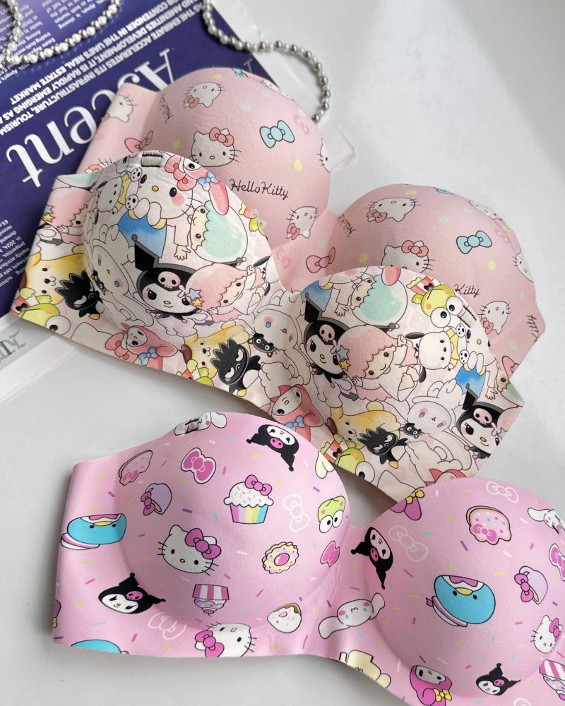 سوتین فانتزی اسفنجی کد 5514