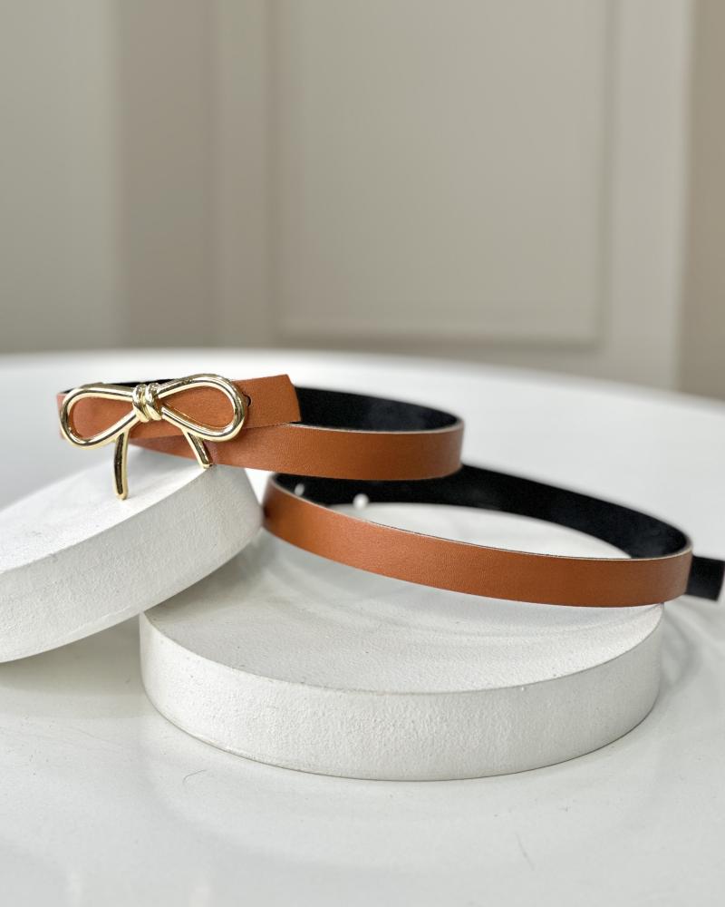 کمربند چرم پاپیون کد 27538