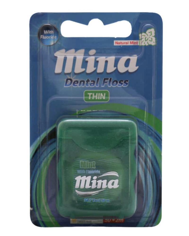 نخ دندان نازک نعنا mina کد 27396