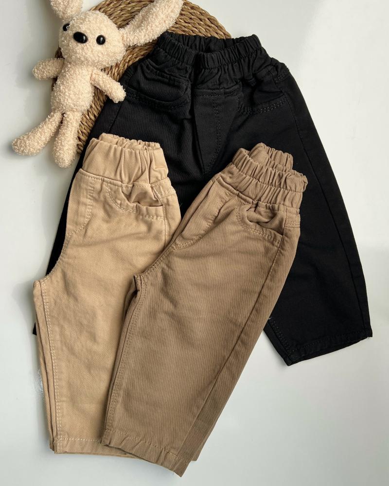 شلوار کتان ساده ( ۲ تا ۶ سال ) کد 25988