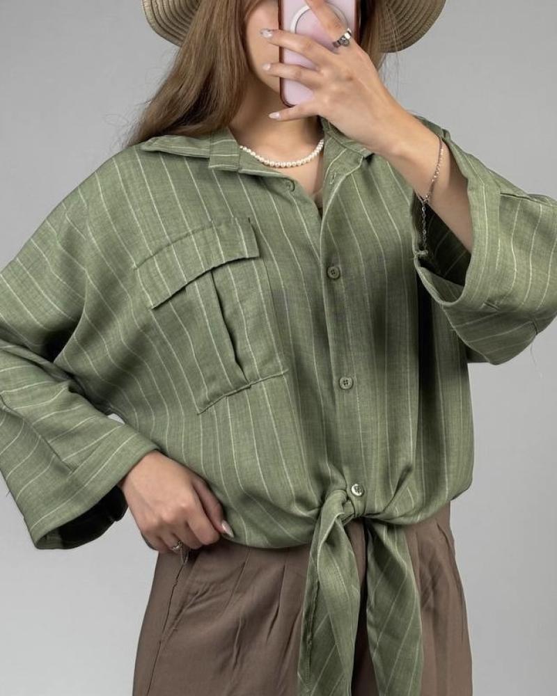 شومیز شانتون گره ای کد 27710