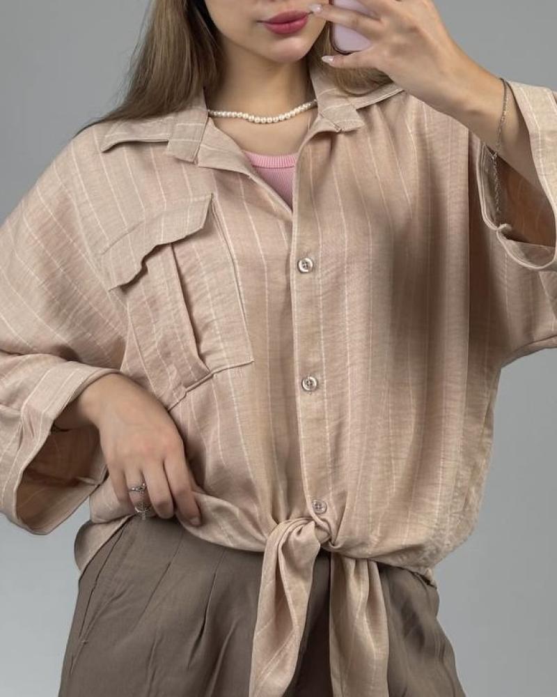 شومیز شانتون گره ای کد 27710