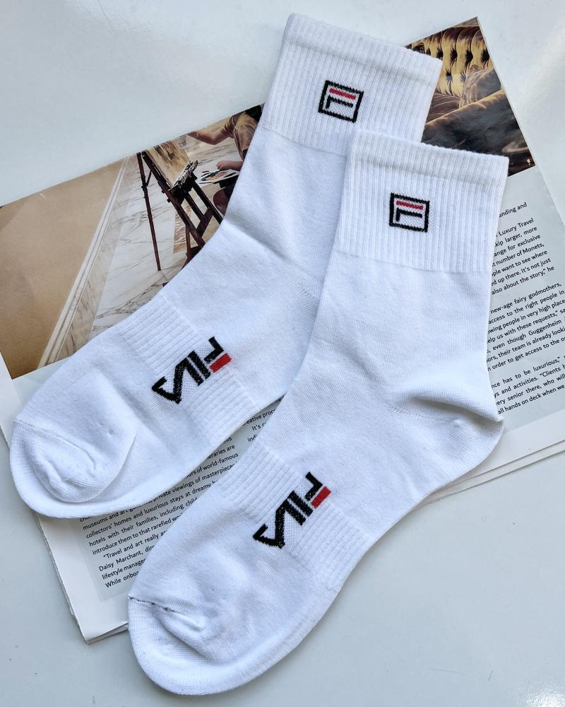 جوراب اسپرت سفید FILA کد 27485