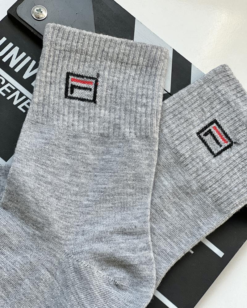 جوراب اسپرت طوسی FILA کد 27486