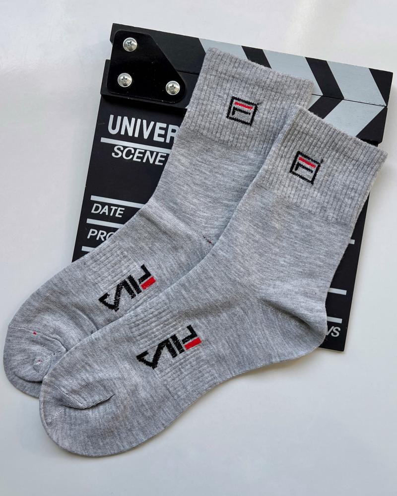 جوراب اسپرت طوسی FILA کد 27486