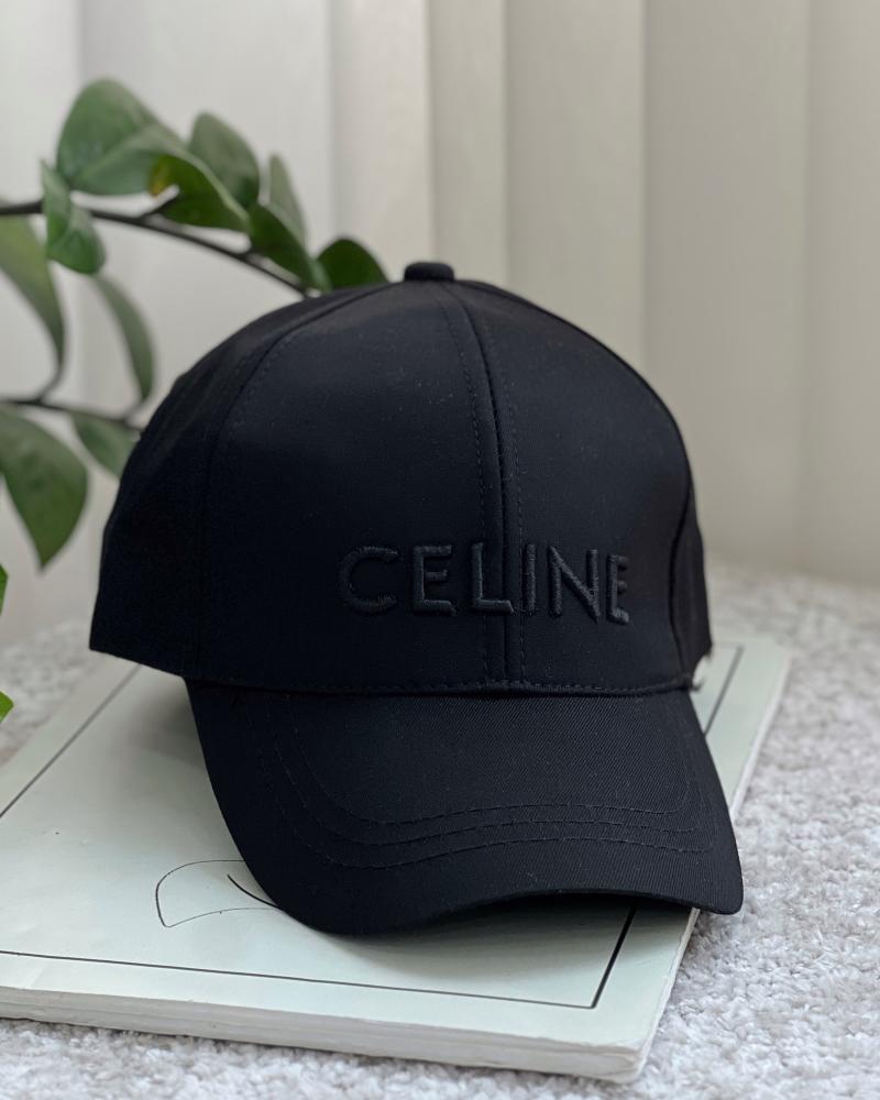 کلاه کتان مشکی CELINE کد 24357
