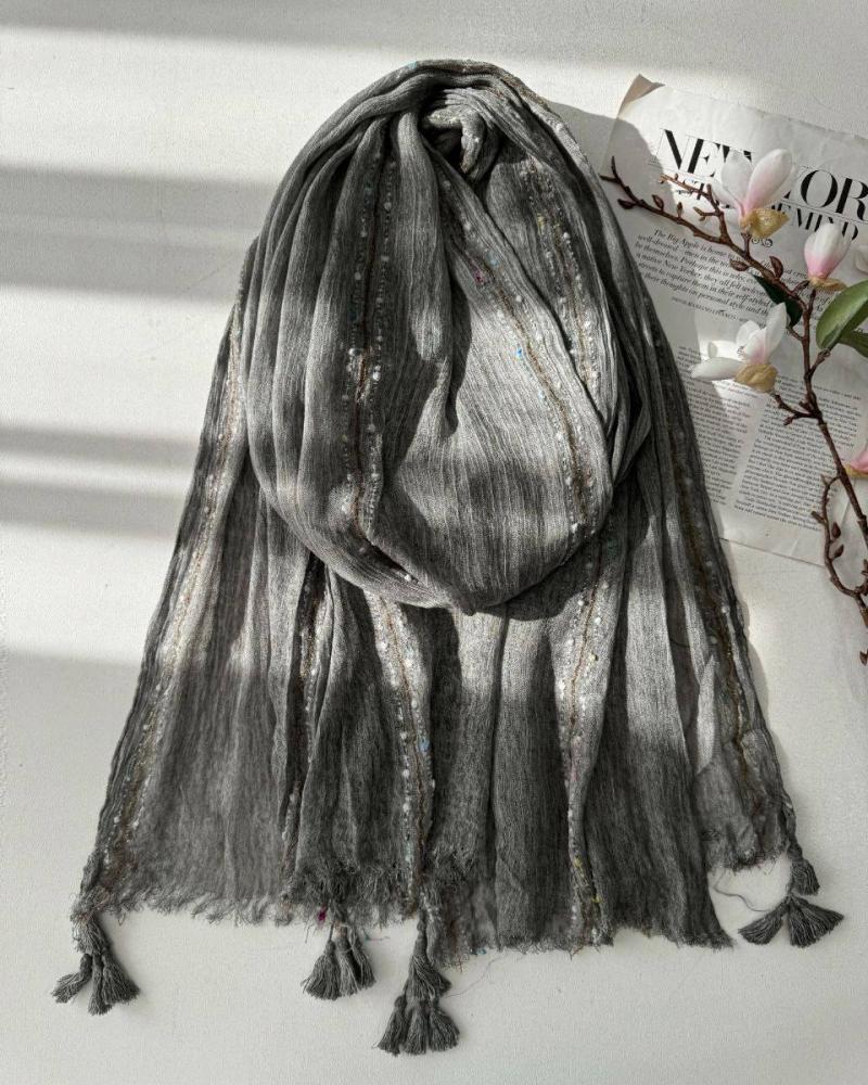 شال فلورانس منگوله دار کد 27750