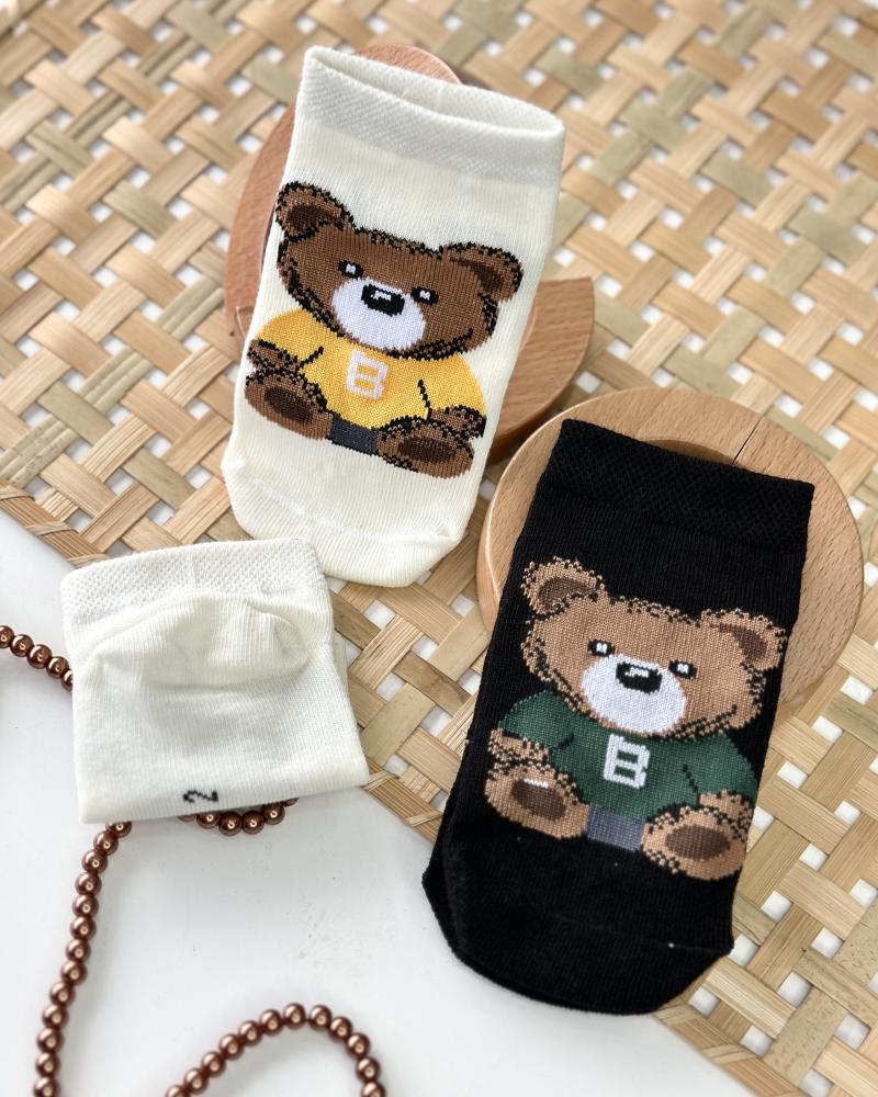 جوراب بچگانه خرسی ( کودک ) کد 27941