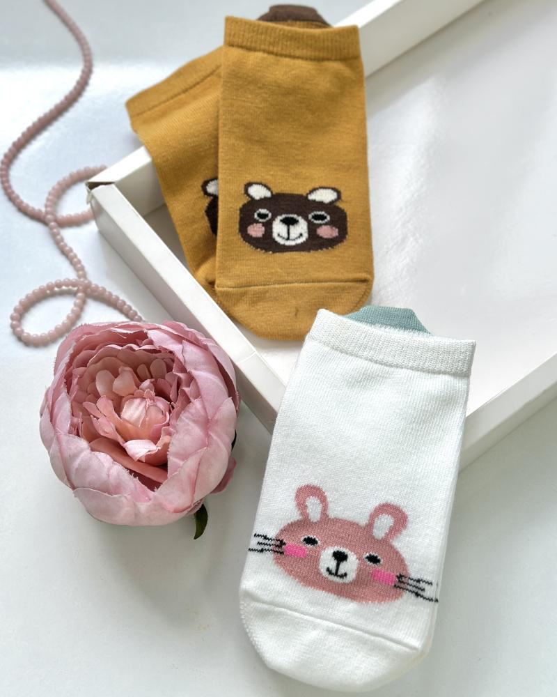 جوراب بچگانه animal (4 تا 8 سال ) کد 28064