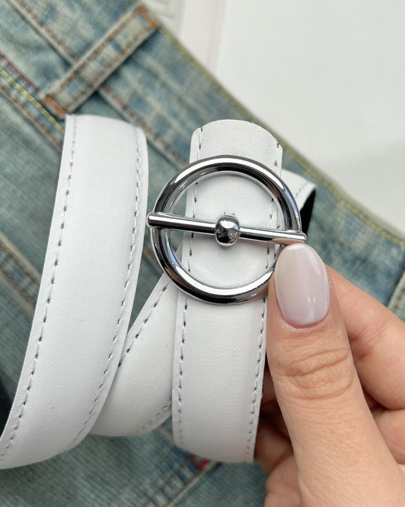 کمربند زنانه دو رنگ کد 27643