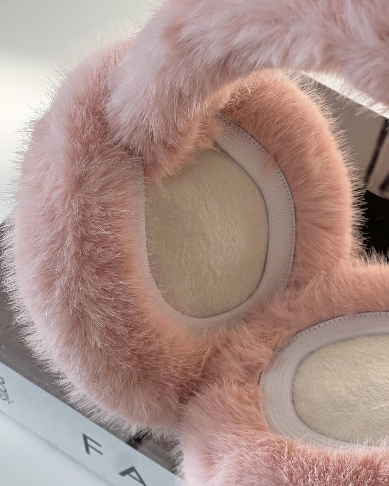 گوش گیر خزدار رنگی کد 26246