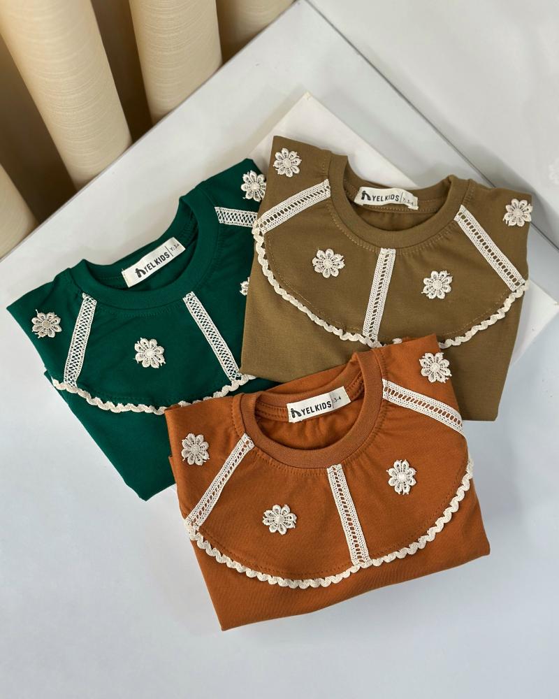 تیشرت رنگی نیل ( کودک ) کد 24007