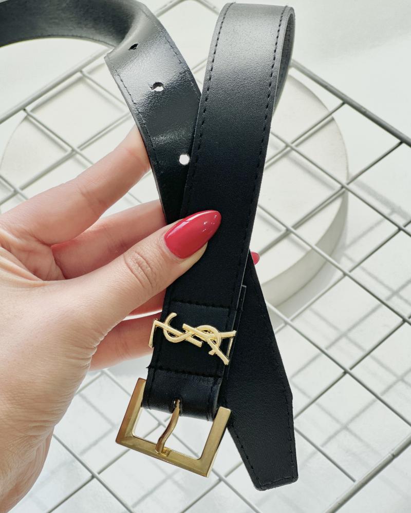 کمربند مشکی ysl کد 28235