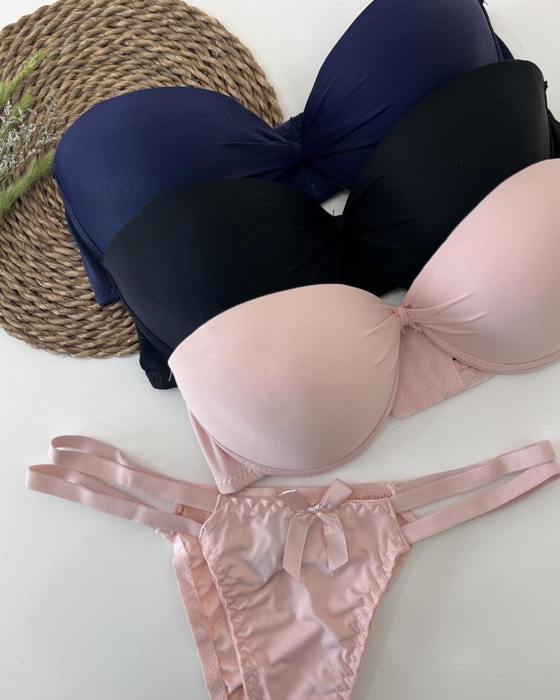 ست لباس زیر پاپیون کد 26270