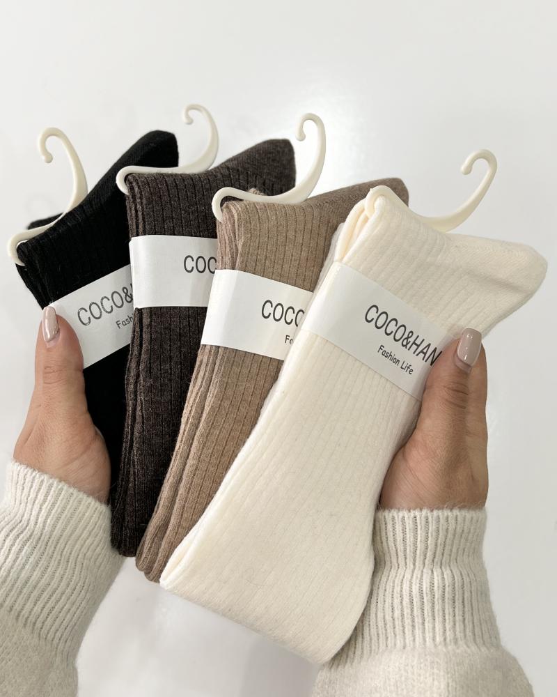 جوراب ساق بلند کبریتی کد 26295