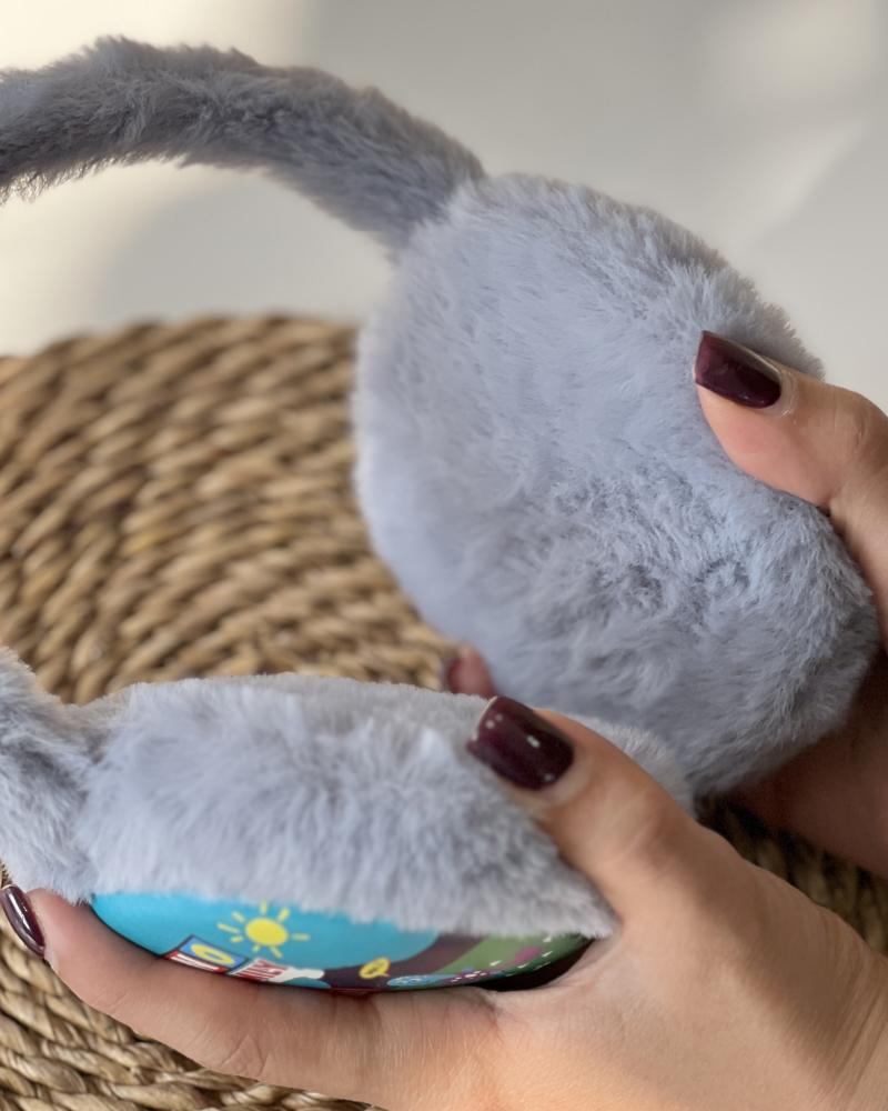 گوش گیر خز طوسی (کودک ) کد 26390