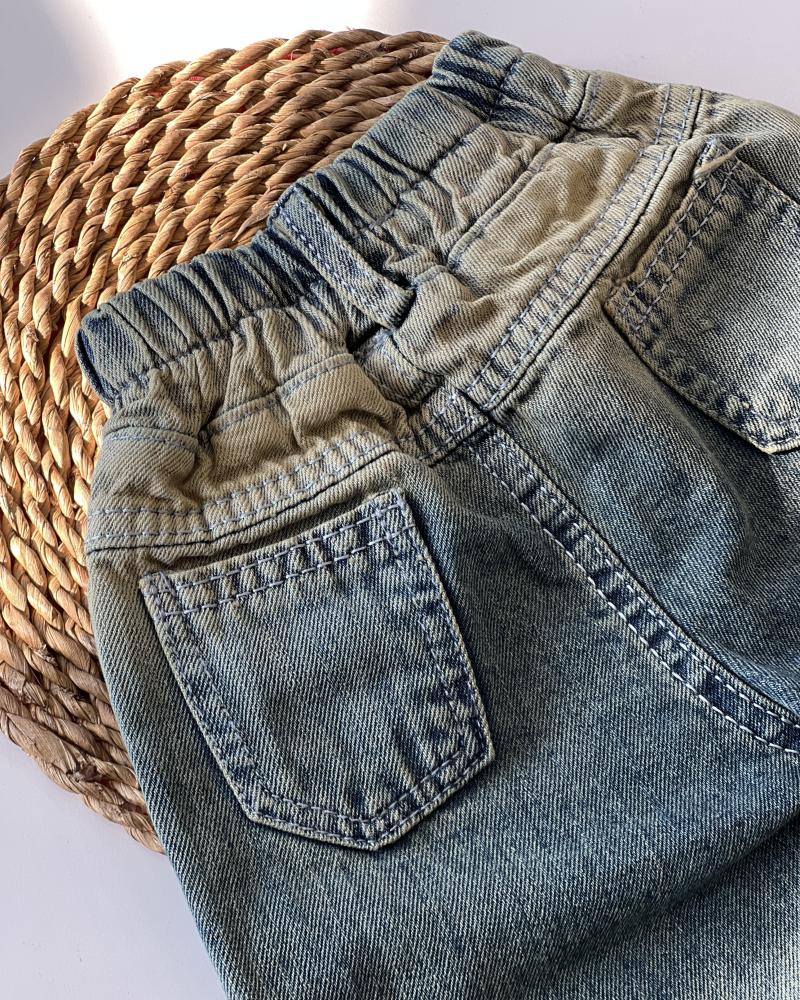 شلوار جین مام ( ۲ تا ۶ سال ) کد 26398